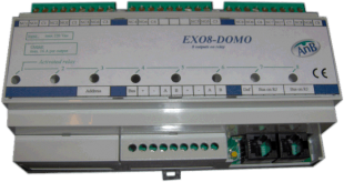 Релейный модуль EXO8-DOMO